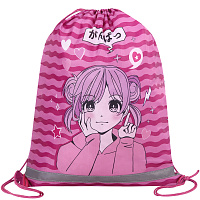 Мешок для обуви BRAUBERG KIDS, светоотражающая полоса, 46х36 см, "Anime style", 272391 фото Мешок для обуви BRAUBERG KIDS, светоотражающая полоса, 46х36 см, "Anime style", 272391