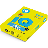 Бумага цветная для печати IQ Color желтая неон NEOGB (А4, 80 г/кв.м, , 500 листов) фото Бумага цветная для печати IQ Color желтая неон NEOGB (А4, 80 г/кв.м, , 500 листов)