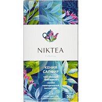 Чай черный Niktea Kenya Sapphire 25 пакетиков фото Чай черный Niktea Kenya Sapphire 25 пакетиков