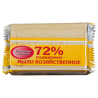 Мыло хозяйственное 72%, 200 г (Меридиан) "Традиционное", в упаковке фото Мыло хозяйственное 72%, 200 г (Меридиан) "Традиционное", в упаковке
