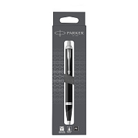 Ручка шариковая Parker "IM Matte Black CT" черная, 1,0мм, кнопочн., подарочная упаковка с европодвесом фото Ручка шариковая Parker "IM Matte Black CT" черная, 1,0мм, кнопочн., подарочная упаковка с европодвесом