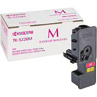 Картридж лазерный Kyocera TK-5220M 1T02R9BNL1 пурпурный оригинальный фото Картридж лазерный Kyocera TK-5220M 1T02R9BNL1 пурпурный оригинальный