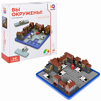 Настольная логическая игра IQ ТРЕНИНГ "Вы окружены!", 1TOY, Т25559 фото Настольная логическая игра IQ ТРЕНИНГ "Вы окружены!", 1TOY, Т25559