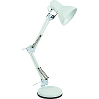 Светильник настольный Arte Lamp A1330LT-1WH белый фото Светильник настольный Arte Lamp A1330LT-1WH белый