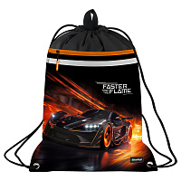 Мешок для обуви 1 отделение Berlingo "Faster Than The Flame", 360*460мм, вентиляционная сеточка , светоотражающая лента, карман на молнии фото Мешок для обуви 1 отделение Berlingo "Faster Than The Flame", 360*460мм, вентиляционная сеточка , светоотражающая лента, карман на молнии