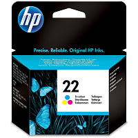 Картридж струйный HP 22 C9352AE цветной оригинальный фото Картридж струйный HP 22 C9352AE цветной оригинальный