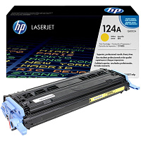 Картридж лазерный HP 124A Q6002A желтый оригинальный фото Картридж лазерный HP 124A Q6002A желтый оригинальный