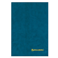 Книга учета 160 л., клетка, твердая, бумвинил, блок офсет, А4 (200х290 мм), BRAUBERG, 130182 фото Книга учета 160 л., клетка, твердая, бумвинил, блок офсет, А4 (200х290 мм), BRAUBERG, 130182
