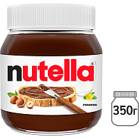 Паста ореховая Nutella 350 г фото Паста ореховая Nutella 350 г