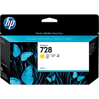Картридж струйный HP 728 F9J65A желтый оригинальный фото Картридж струйный HP 728 F9J65A желтый оригинальный