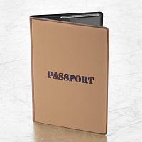 Обложка для паспорта, мягкий полиуретан, "PASSPORT", коричневая, STAFF, 238406 фото Обложка для паспорта, мягкий полиуретан, "PASSPORT", коричневая, STAFF, 238406