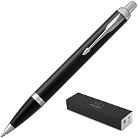Ручка шариковая Parker IM цвет чернил синий, цвет корпуса черный (артикул производителя 1931665) фото Ручка шариковая Parker IM цвет чернил синий, цвет корпуса черный (артикул производителя 1931665)