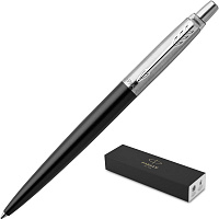 Ручка шариковая Parker Jotter Bond Street цвет чернил синий, цвет корпуса черный (артикул производителя 1953184) фото Ручка шариковая Parker Jotter Bond Street цвет чернил синий, цвет корпуса черный (артикул производителя 1953184)