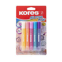 Гель декоративный Kores с блестками (5 цветов) фото Гель декоративный Kores с блестками (5 цветов)