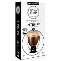 Кофе в капсулах для кофемашин Single Cup Coffee Intense (10 штук в упаковке) фото Кофе в капсулах для кофемашин Single Cup Coffee Intense (10 штук в упаковке)