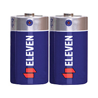 Батарейка Eleven D (R20) солевая Цена за 1 батарейку фото Батарейка Eleven D (R20) солевая Цена за 1 батарейку