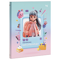 Папка-портфолио 7БЦ А4 BG, на 4 кольцах для школьницы, 20 файлов, 10 вкладышей фото Папка-портфолио 7БЦ А4 BG, на 4 кольцах для школьницы, 20 файлов, 10 вкладышей