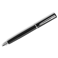 Ручка перьевая Waterman "Allure Black" синяя, 0,8мм, подарочная упаковка фото Ручка перьевая Waterman "Allure Black" синяя, 0,8мм, подарочная упаковка