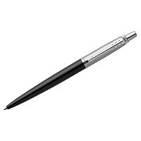 Ручка шариковая Parker Jotter Bond Street цвет чернил синий, цвет корпуса черный (артикул производителя 1953184) фото Ручка шариковая Parker Jotter Bond Street цвет чернил синий, цвет корпуса черный (артикул производителя 1953184)