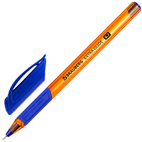 Ручка шариковая масляная BRAUBERG "Extra Glide GT Tone Orange", СИНЯЯ, узел 0,7 мм, линия письма 0,35 мм, 142923 фото Ручка шариковая масляная BRAUBERG "Extra Glide GT Tone Orange", СИНЯЯ, узел 0,7 мм, линия письма 0,35 мм, 142923