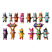 Игрушка плюшевая "Скользун Вывернушка", 14х9,5 см, ассорти, дисплей, 1TOY, 25726, Т25726 фото Игрушка плюшевая "Скользун Вывернушка", 14х9,5 см, ассорти, дисплей, 1TOY, 25726, Т25726