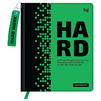 Дневник 1-11 кл. 48л. (твердый) BG "Hard. Green", иск. кожа, печать, брелок, ляссе фото Дневник 1-11 кл. 48л. (твердый) BG "Hard. Green", иск. кожа, печать, брелок, ляссе