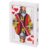 Карты игральные, 54 карты, с пластиковым покрытием, 454216 фото Карты игральные, 54 карты, с пластиковым покрытием, 454216