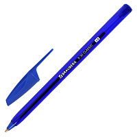 Ручка шариковая BRAUBERG X-30 CLASSIC, СИНЯЯ, мягкое письмо, пишущий узел 1 мм, линия письма 0,5 мм, 144331 фото Ручка шариковая BRAUBERG X-30 CLASSIC, СИНЯЯ, мягкое письмо, пишущий узел 1 мм, линия письма 0,5 мм, 144331