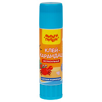 Клей-карандаш Мульти-Пульти "Енот на Кубе", 21г, с синим индикатором, экстра, ПВП фото Клей-карандаш Мульти-Пульти "Енот на Кубе", 21г, с синим индикатором, экстра, ПВП