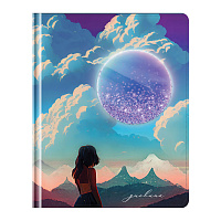 Дневник 1-11 кл. 48л. (твердый) Greenwich Line "Dream on", иск. кожа, УФ-печать, аппликация с наполнением, тисн. фольгой, тон. блок, ляссе фото Дневник 1-11 кл. 48л. (твердый) Greenwich Line "Dream on", иск. кожа, УФ-печать, аппликация с наполнением, тисн. фольгой, тон. блок, ляссе