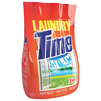 Стиральный порошок-автомат 3 кг, LAUNDRY TIME (Лондри Тайм) фото Стиральный порошок-автомат 3 кг, LAUNDRY TIME (Лондри Тайм)