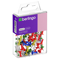 Кнопки силовые Berlingo, 50шт., ассорти, пласт. упак., европодвес фото Кнопки силовые Berlingo, 50шт., ассорти, пласт. упак., европодвес