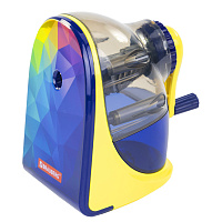 Точилка механическая BRAUBERG "MULTICOLOR", корпус с печатью, 228489 фото Точилка механическая BRAUBERG "MULTICOLOR", корпус с печатью, 228489