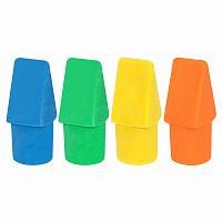Ластики-колпачки BRAUBERG "Eraser Caps", НАБОР 12 ШТУК, яркие цвета ассорти, блистер, 271994 фото Ластики-колпачки BRAUBERG "Eraser Caps", НАБОР 12 ШТУК, яркие цвета ассорти, блистер, 271994