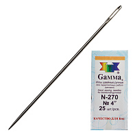 Игла для прошивки документов Gamma 100 мм 25 штук в упаковке