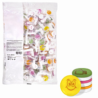 Карамель леденцовая SMILEY CANDY "Микс вкусов с аскорбинкой", в индивидуальной упаковке, 1000 г, ТУРЦИЯ, УТ-00002492 фото Карамель леденцовая SMILEY CANDY "Микс вкусов с аскорбинкой", в индивидуальной упаковке, 1000 г, ТУРЦИЯ, УТ-00002492