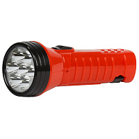 Фонарь Smartbuy SBF-95-R, аккумуляторный, светодиодный, 7 LED, прямая зарядка от сети, красный фото Фонарь Smartbuy SBF-95-R, аккумуляторный, светодиодный, 7 LED, прямая зарядка от сети, красный