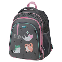 Ранец Forst F-Base "Kittens" 36*29*17см, 3 отделения, 2 кармана, анатомическая спинка фото Ранец Forst F-Base "Kittens" 36*29*17см, 3 отделения, 2 кармана, анатомическая спинка