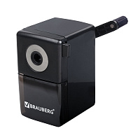 Точилка механическая BRAUBERG "BLACK JACK", крепление к столу, металлический механизм, цвет чёрный, 222516 фото Точилка механическая BRAUBERG "BLACK JACK", крепление к столу, металлический механизм, цвет чёрный, 222516