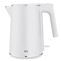Чайник электрический с двойными стенками BQ (БИ-КЬЮ) KT1716P, 1 л, 1800 Вт, белый, 86199027 фото Чайник электрический с двойными стенками BQ (БИ-КЬЮ) KT1716P, 1 л, 1800 Вт, белый, 86199027