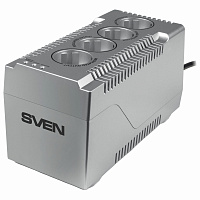 Стаблилизатор SVEN VR-F1000, 320 Вт, 184-285 В, 4 евророзетки, SV-018818 фото Стаблилизатор SVEN VR-F1000, 320 Вт, 184-285 В, 4 евророзетки, SV-018818