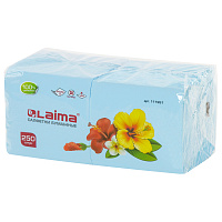 Салфетки бумажные 250 штук, 24х24 см, LAIMA, синие (пастельный цвет), 100% целлюлоза, 111951 фото Салфетки бумажные 250 штук, 24х24 см, LAIMA, синие (пастельный цвет), 100% целлюлоза, 111951