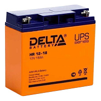 Батарея для ИБП Delta HR 12-18 12 В 18 Ач фото Батарея для ИБП Delta HR 12-18 12 В 18 Ач