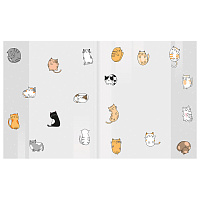 Обложки "CATS" для тетрадей и дневников, КОМПЛЕКТ 10 шт., ПЛОТНЫЕ, 210х350 мм, 110 мкм, FUNSTER, 274085 фото Обложки "CATS" для тетрадей и дневников, КОМПЛЕКТ 10 шт., ПЛОТНЫЕ, 210х350 мм, 110 мкм, FUNSTER, 274085
