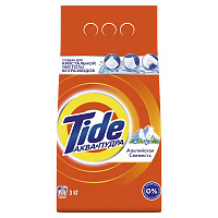 Порошок стиральный Tide Аква Пудра автомат Альпийская свежесть+ 3кг фото Порошок стиральный Tide Аква Пудра автомат Альпийская свежесть+ 3кг