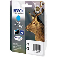 Картридж струйный Epson T1302 C13T13024012 голубой оригинальный повышенной емкости фото Картридж струйный Epson T1302 C13T13024012 голубой оригинальный повышенной емкости