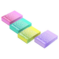 Ластик Berlingo "Gradient" прямоугольный, пластиковый кейс, Eco-Pvc, 45*32*11мм фото Ластик Berlingo "Gradient" прямоугольный, пластиковый кейс, Eco-Pvc, 45*32*11мм