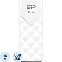 Флешка USB 2.0 16 ГБ Silicon Power Ultima U03 (SP016GBUF2U03V1W) фото Флешка USB 2.0 16 ГБ Silicon Power Ultima U03 (SP016GBUF2U03V1W)