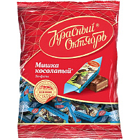 Конфеты шоколадные Красный Октябрь Мишка косолапый 200 г фото Конфеты шоколадные Красный Октябрь Мишка косолапый 200 г