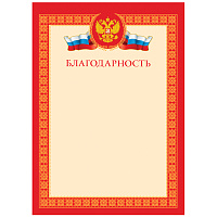Благодарность А4, BG, мелованный картон фото Благодарность А4, BG, мелованный картон